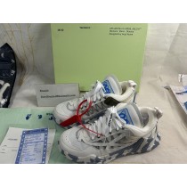 Off-White Odsy 1000 Marble Sculpted-Sole Sneakers White