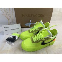 Off-White x Nike Air Force 1 Low "Volt"