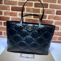 Gucci Ophidia GG Matelassé Medium Tote Black