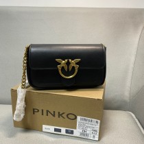 Pinko Love Pocket Simply Shoulder Bag Black