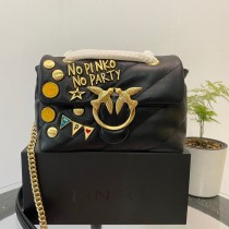 Pinko Mini Love Bag Puff Party Black