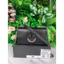 Pinko Mini Love Twist Bag Black