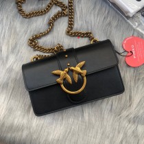 Pinko Small Classic Love Bag One Eva Limited Edition Black