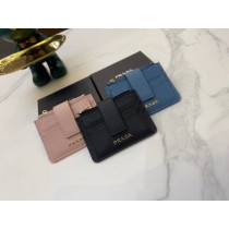 Prada Small Saffiano Leather Card Holder