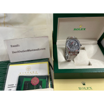 Rolex Day-Date Men Watch 40mm Oyster Perpetual Grey Rhodium Tuxedo Dial