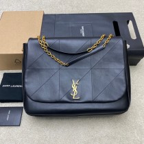 Saint Laurent Jamie 4.3 In Lambskinellow Black