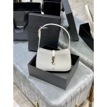 Saint Laurent Le 5 À 7 Bag Calfskin White