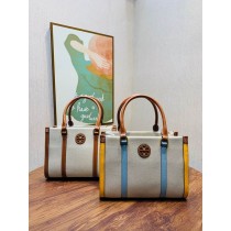 Tory Burch Blake Canvas Jumbo Tote Bag