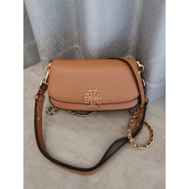 Tory Burch Britten Convertible Crossbody Brown