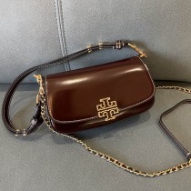 Tory Burch Britten Convertible Crossbody Coffee