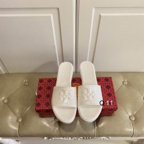 Tory Burch Eleanor Jelly Slide White