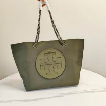 Tory Burch Ella Chain Tote Army Green
