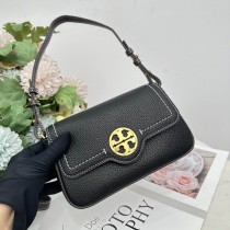 Tory Burch Felix Mini Falp Shoulder Bag Black