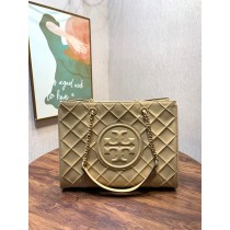 Tory Burch Fleming Soft Chain Tote Desert Dune