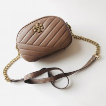 Tory Burch Kira Chevron Camera Bag Taupe