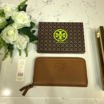 Tory Burch Long Zip Wallet Brown