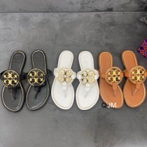 Tory Burch Miller Sandal Brown Black White