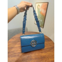 Tory Burch Miller Shoulder Bag Brisk Blue