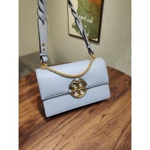 Tory Burch Miller Shoulder Bag Cloud Blue