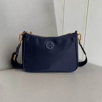 Tory Burch Nylon Web Mini Hobo Convertible Shoulder Bag