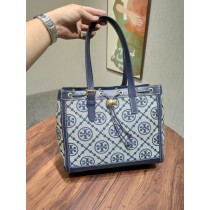 Tory Burch T Monogram Jacquard Small Tote Bag