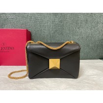 Valentino Garavani One Stud Crossbody Bag Black