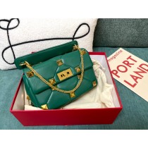 Valentino Garavani Roman Stud Bag Green