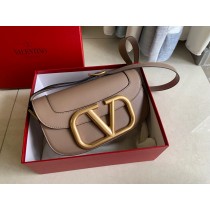 Valentino Garavani Super V Bag Calfskin Coffee