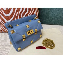 Valentino Garavani Roman Stud Bag Blue