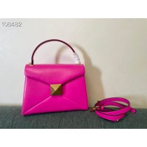 Valentino Small One Stud Handbag Nappa Leather Lambskin Rose Pink