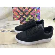 Louis Vuitton Beverly Hills Sneaker Calf Leather Black