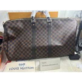 Louis Vuitton Damier Ebene Keepall 50 Bandouliere