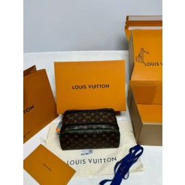 Louis Vuitton Monogram Clutch - Brown Toiletry Bags