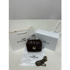 Coach Quilted Tabby Top Handle Bag Shoulder Bag 