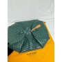 Goyard Green Bowling 45 Duffel Bag