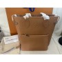 Louis Vuitton Tan Embossed Tote Bag