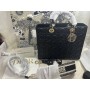 Leather bag Christian Dior Black in Leather 