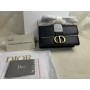 Dior Small 30 Montaigne East-West Bag Calfskin Black
