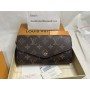 Louis Vuitton Monogram Portefeuille Sarah Long Wallet 