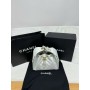 Chanel 25 hobo bag Medium white Lychee Leather gold