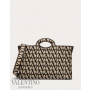 Discount valentino canada locations La Troisieme Toile Iconographe Shopping Bag for Woman in Beige/black