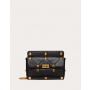 Fake Valentino toronto Large Roman Stud The Shoulder Bag In Nappa With Chain for Woman in Black