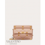 Top quality cheap valentino canada online Large Roman Stud The Shoulder Bag In Nappa With Chain for Woman in Rose Cannelle