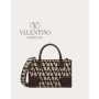 Shop replica valentino canada yorkdale Le Quatrieme Toile Iconographe Small Shopping Bag for Woman in Beige/black