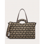 Buy knockoff valentino canada online Le Troisieme Toile Iconographe Shopping Bag for Man in Beige/black