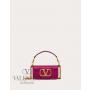 Knockoff valentino Ottawa Locò Small Shoulder Bag In Calfskin for Woman in Rose Violet