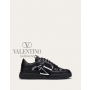 Buy replica Valentino toronto Low-top Calfskin Vl7n Sneaker With Bands for Man in Black