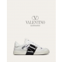 Buy fake valentino canada outlet Low-top Calfskin Vl7n Sneaker With Bands for Man in White/ Black