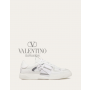 AAA quality fake valentino canada sale Low-top Calfskin Vl7n Sneaker With Bands for Man in White/ice