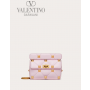 copy valentino canada yorkdale Medium Roman Stud The Shoulder Bag In Nappa With Chain for Woman in Pink Borealis